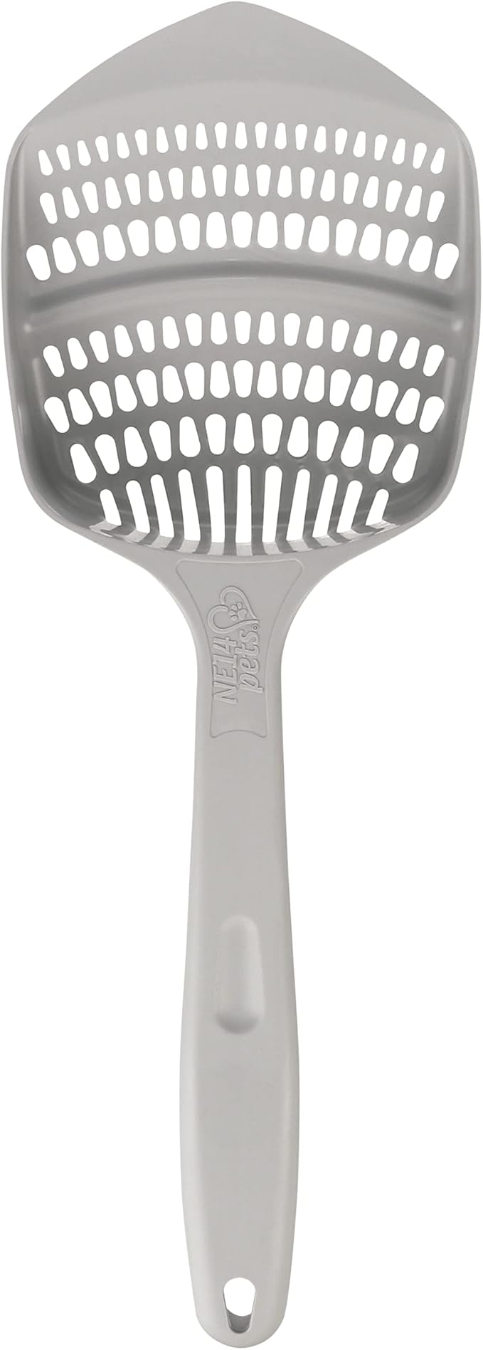 KittyGoHere Senior Cat Litter Box 1 Pack, Large Beach Sand Low Entrance Kitty Litter Box, Sized for Cats Comfort, Perfect for Senior and Arthritic Cats, Made in USA – Includes Long-Handle Jumbo Scoop