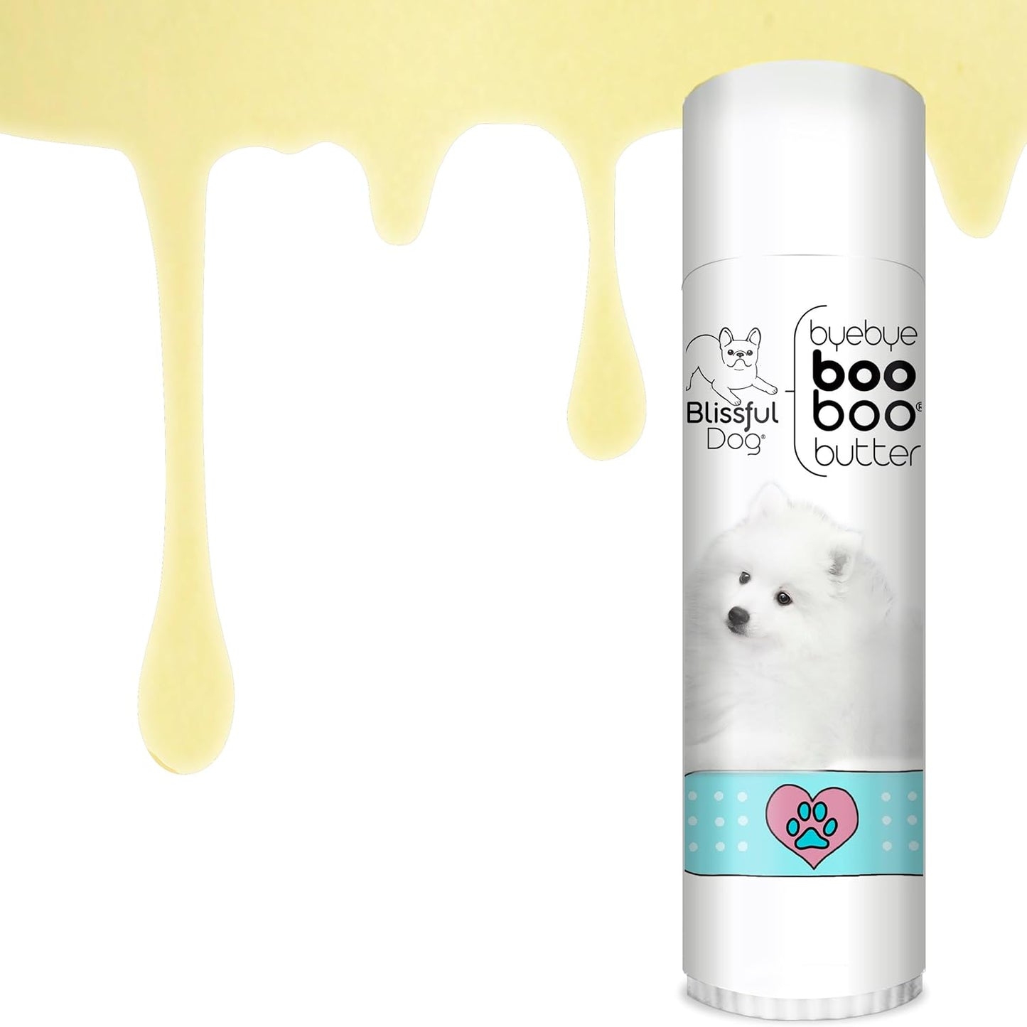 The Blissful Dog .50 oz Tube American Eskimo Booboo Butter