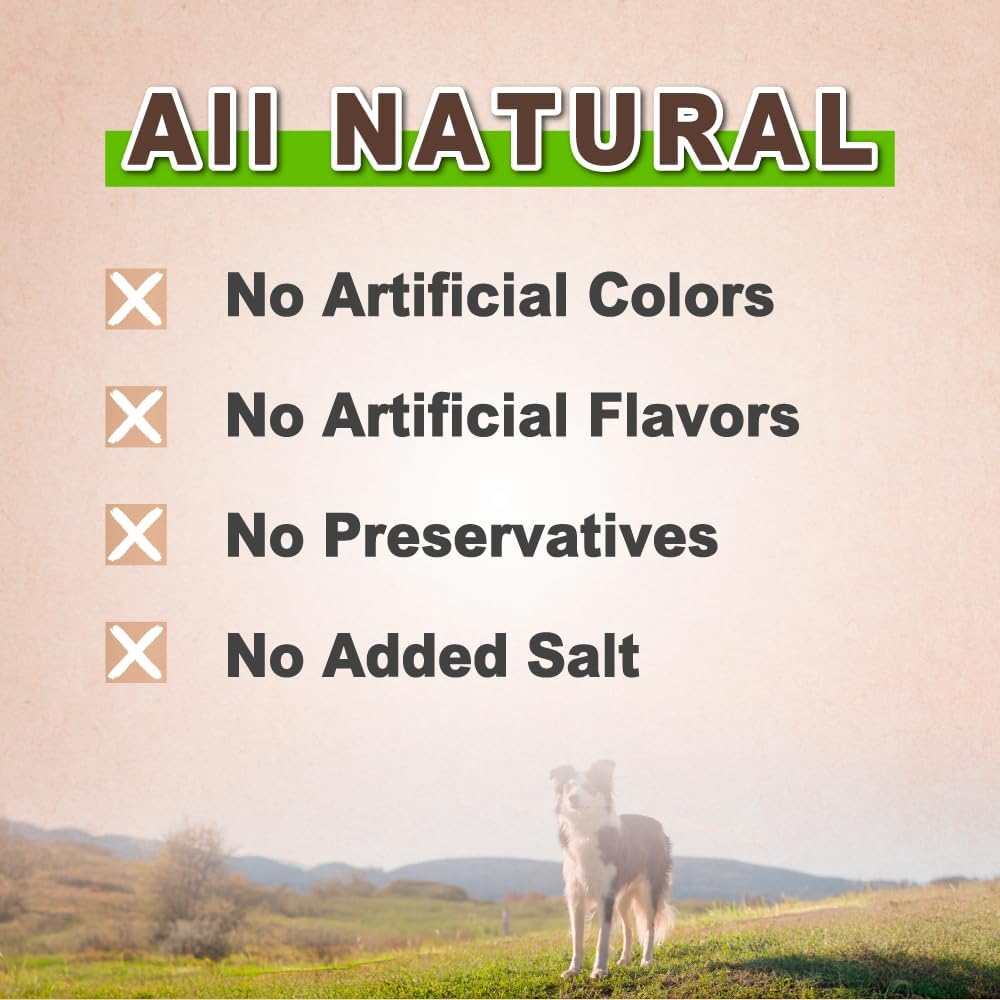 Afreschi Turkey Tendon Rope (S) 6 Pieces per Pack, USA-Sourced Turkey Tendon, All Natural Human Grade Puppy Chew, Hypoallergenic, Rawhide Alternative, Dog Treats for Small Breeds