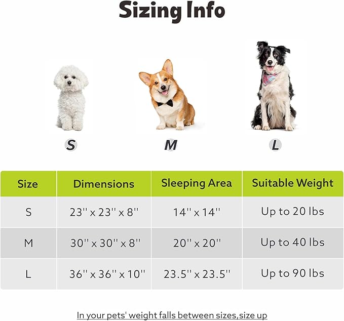 MIXJOY Dog Donut Bed for Small Dogs, Washable Donut Small Puppy Bed, Cute Dog Beds with Anti Slip Bottom, Calming Cat Beds with Removable Zipper Cover, 23"x23"x8", Grey