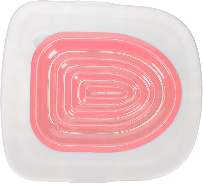 Kitty Toilet Training Kit, KIMISS Cat Toilet Training Kit Universal Reusable Environmentally Friendly Cat Toilet Trainer for Pet Cleaning Cat Training Toilet (White Tray, 1 Inner Support)