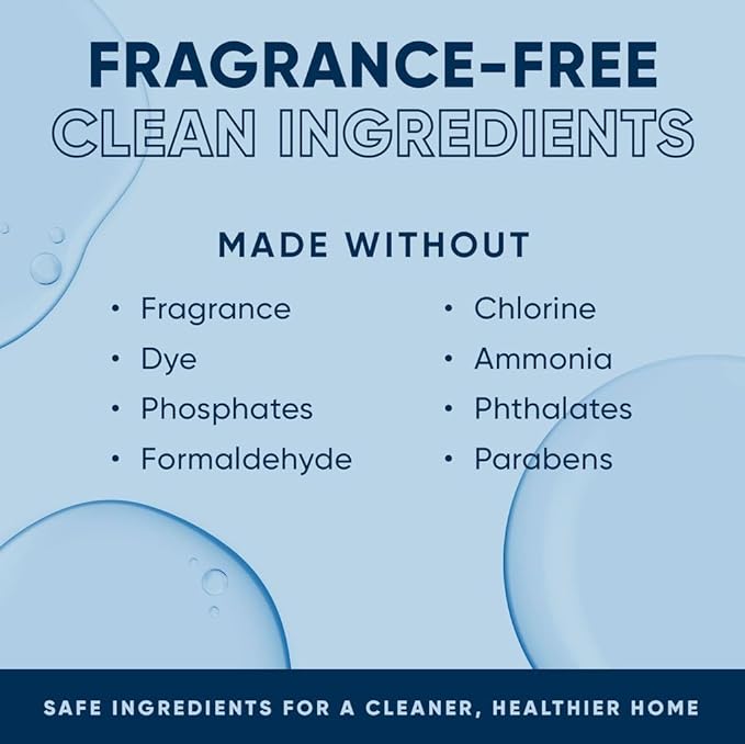 Pet Stain and Odor Remover - Cat Urine Enzyme Cleaner, Urine Destroyer for Dogs, Pet Urine Enzyme Cleaner [All New Fragrance Free] - 128oz