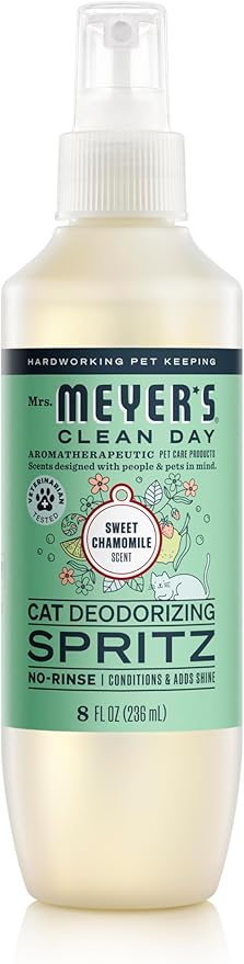 MRS. MEYER'S Clean Day Cat Deodorizing Spray, Sweet Chamomile Scent, 8oz