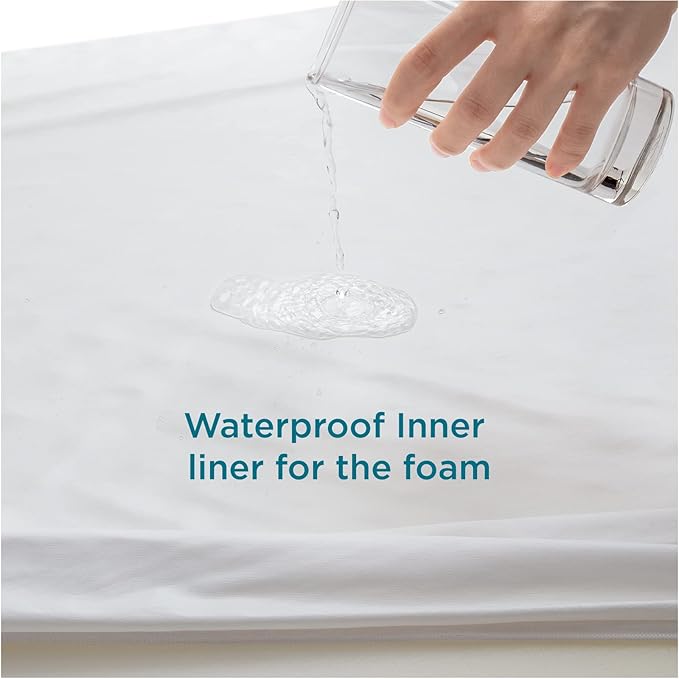 Bedsure XXL Orthopedic Dog Bed for Extra Large Dogs - Washable Giant Dog Cat Bed Waterproof, Comfort Dogs Couch Sofa with Washable Removable Cover, Pet Bed with Nonskid Bottom, Hazel, 52"