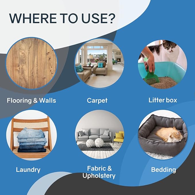 Thornell Cat Odor-Off Concentrate Pet Smell Odor Eliminator Bundle – Cat Odor Eliminator Concentrate for Pet Urine Odor, Tomcat Spray for Cat Urine Smell, Feces on Carpet & Litter Boxes