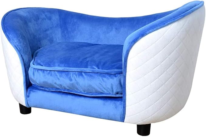 AFBKSS&BB Cat Sofa,Dog Chair,Pet Sofa Bed,Soft Velvet Couch with Removeable Washable Cushion for Puppy