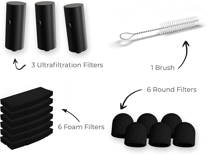 Smart Wireless Cat Water Fountain, 3.5L/118oz Automatic Pet Water Dispenser with App Control, Ultra Quiet, UV Sterilization & Filtered Flow for Cats & Dogs