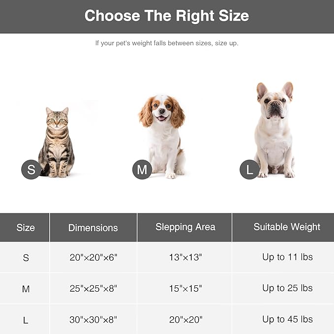 Love's cabin Round Donut Cat and Dog Cushion Bed, 20in Pet Bed for Cats or Small Dogs, Anti-Slip & Water-Resistant Bottom, Super Soft Durable Fabric Pet beds, Washable Luxury Cat Dog Bed Stripe Grey