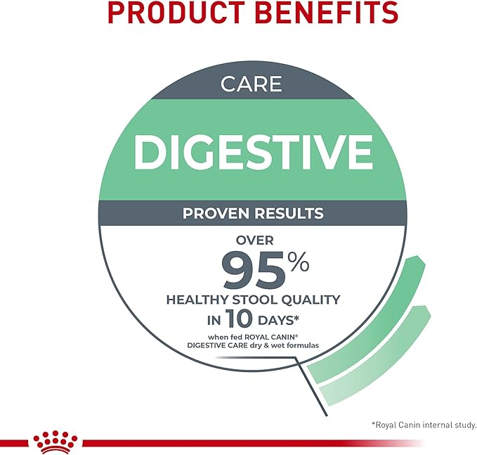 Royal Canin Feline Care Nutrition Digestive Care Loaf in Sauce Canned Cat Food, 5.1 oz can (24-count)