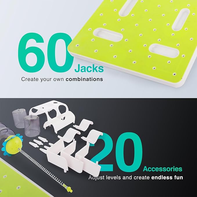 ALL FOR PAWS Cat Puzzle Toy - Interactive Treat Maze Feeder & Brain Teaser for Cats & Kittens, Slow Feeder with Teaser Ball - Mental Stimulation Puzzle Game for Smart Felines