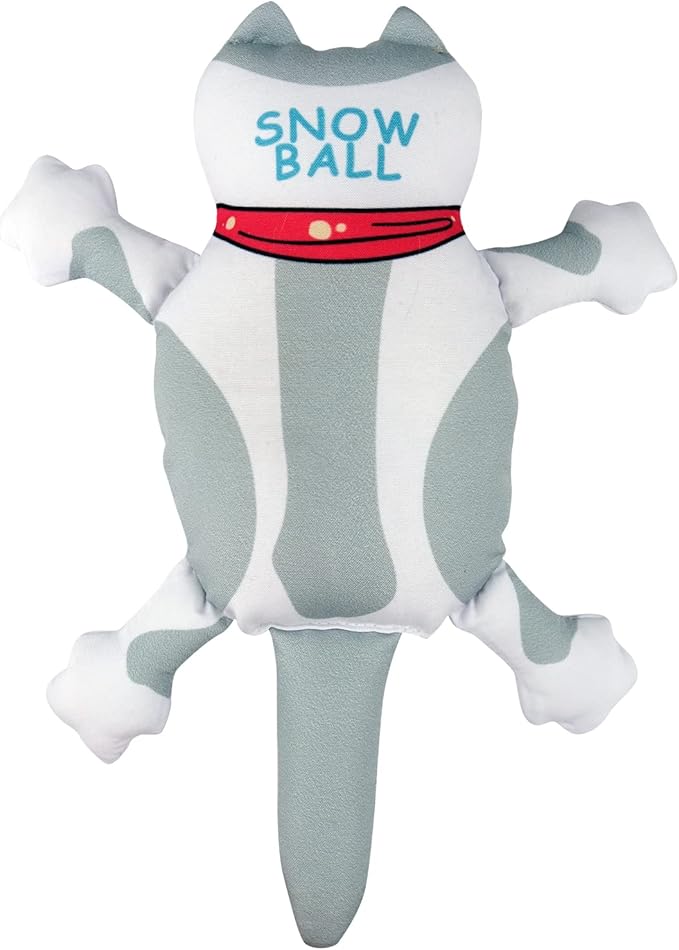 TTcat Organic Catnip Pillow for Cats & Kittens,Cat Chew Toy for Indoor Cats,Catnip Kicker Toys,White Cat…