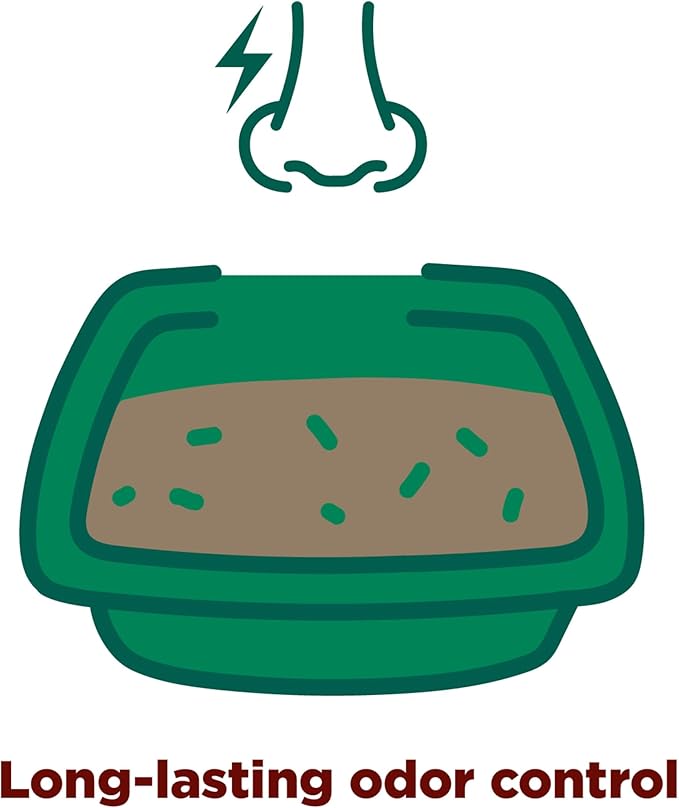 Arm & Hammer Forever Fresh Clumping Cat Litter Cedarwood, MultiCat 18lb, Pet Friendly with Essential Oils