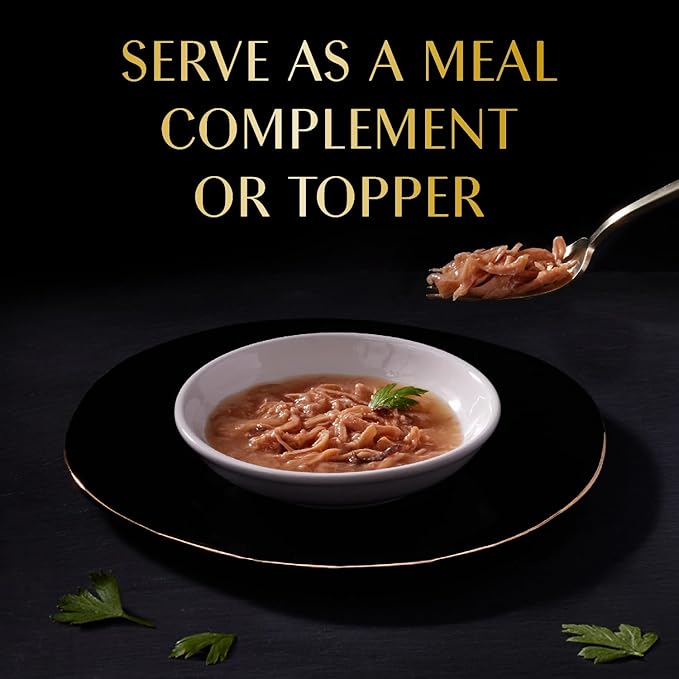 Sheba Selections Filets in Broth Adult Wet Cat Meal Complement Chicken & Tuna Recipe, 1.3 oz. Cups, 12 Count