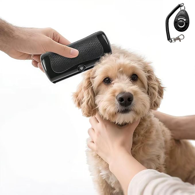 Pets Shedding & Grooming Tools, Deshedding Dog Brush for Shedding- Upgrade Cats, Dogs, Rabbits, Horses, Ergonomic Hair Removal Brushs