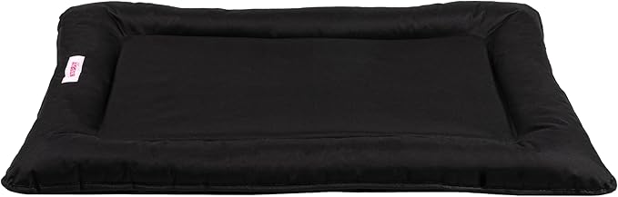 DBD3004E-L Archie 39" x 23" Traditional Oxford Waterproof Indoor/Outdoor Hand-Washable Memory Foam Camping Pet Bed, Ink