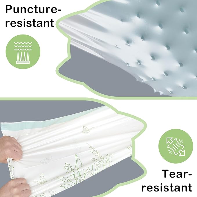 Bienbee Litter Box Liners, 30 Pack 36" x 19" Large Size Cat Litter Bags Extra Thick Cat Box Liners Easy Cleanup Tear Resistant Heavy Duty Cats Litters Pan Liner with Drawstring Pet Cats Supplies