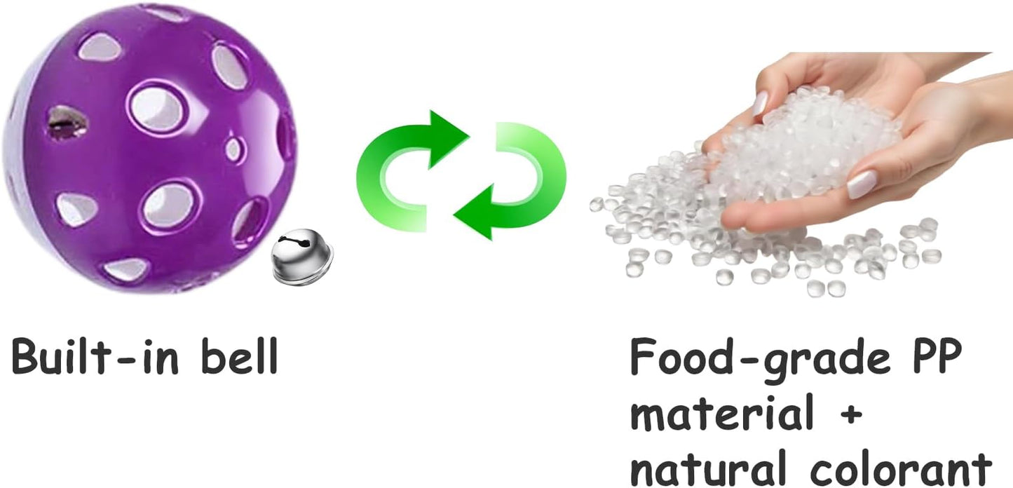 6-Pack Cat Toys for Kittens and Adult Cats, Wiggly Chase (1.5'', Basic Cat Toy Set)