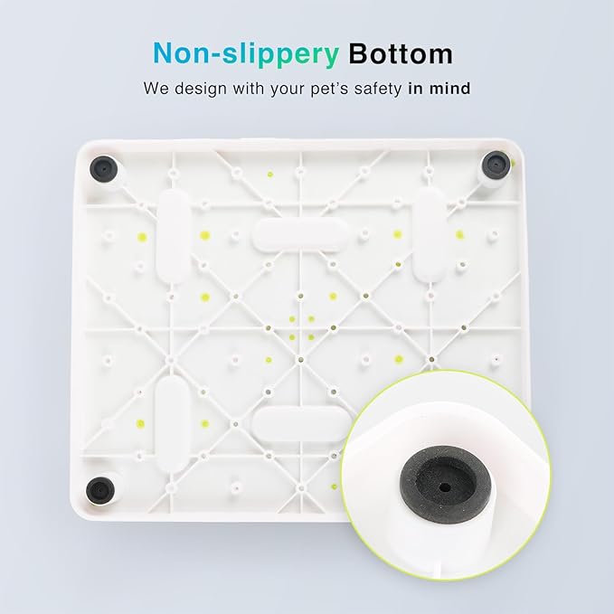 ALL FOR PAWS Cat Puzzle Toy - Interactive Treat Maze Feeder & Brain Teaser for Cats & Kittens, Slow Feeder with Teaser Ball - Mental Stimulation Puzzle Game for Smart Felines