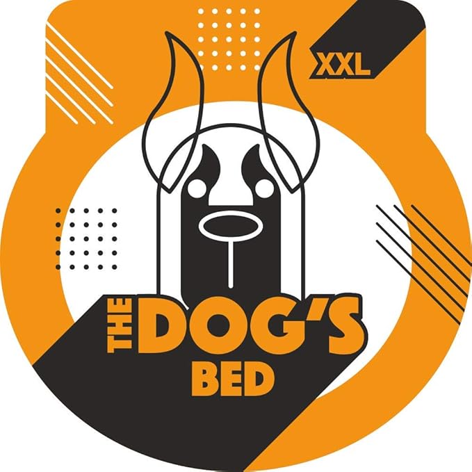 The Dog’s Bed Sound Sleep Donut Dog Bed, XXL Grey Fur Calming Nest Bed Removable Cover, Veterinary Approved