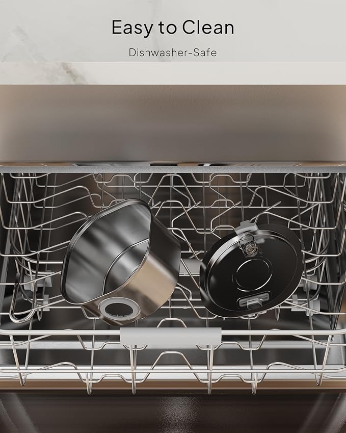 Cat Water Fountain, Pet Water Fountain for Cats/Dogs Indoor, Stainless Steel Cat Drinking Fountains with Water Level Window and 6 Filters + 6 Sponges(3.2L/108oz)