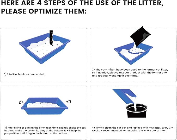 Tofu Cat Litter 45 Lbs, Dr. PawPaw Clumping Cat Litter, Natural Tofu Scent, Dust-Free Keep Kitty Tidy, Superior Odor Control Keep Step Fresh