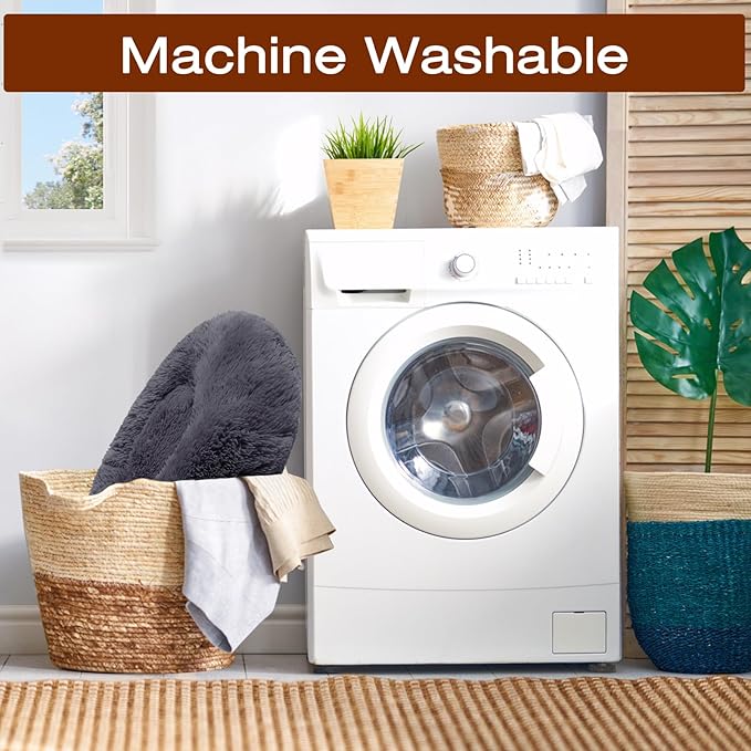 JOLLYVOGUE Dog & Cat Bed, Calming Anti-Anxiety Pet Bed for Small Dogs, Fluffy Donut Cushion for Small and Medium Pets (20")