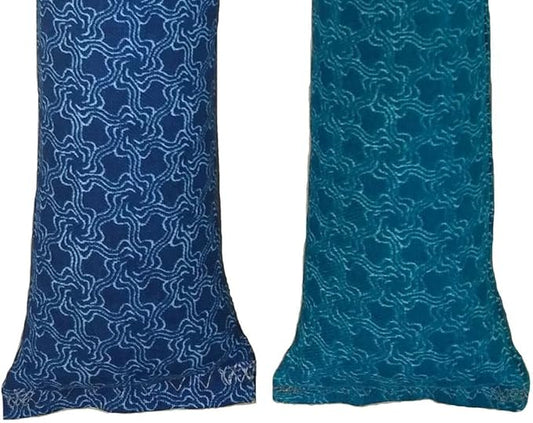 15" Catnip Cat Kicker Toys/Kitty Kick Sticks/Cat-Nip Kick Sticks (Cobalt Blue and Emerald Green) (Kickers Filled with 1 oz Premium Canadian Catnip)