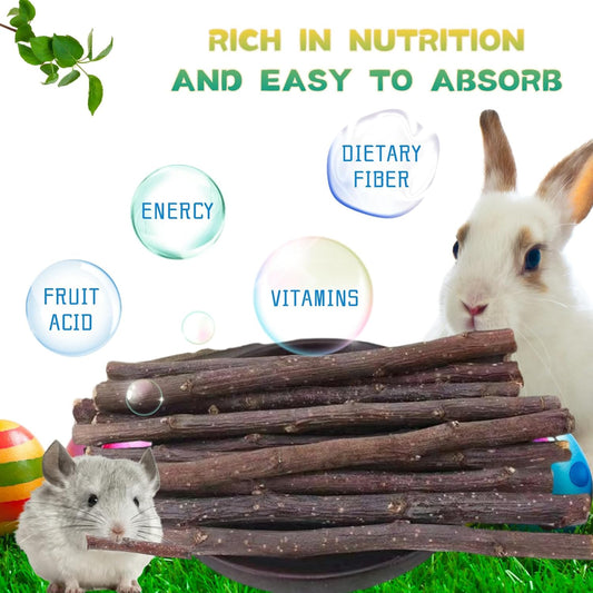 Rabbit Apple Stick Chewing Toy (Small)