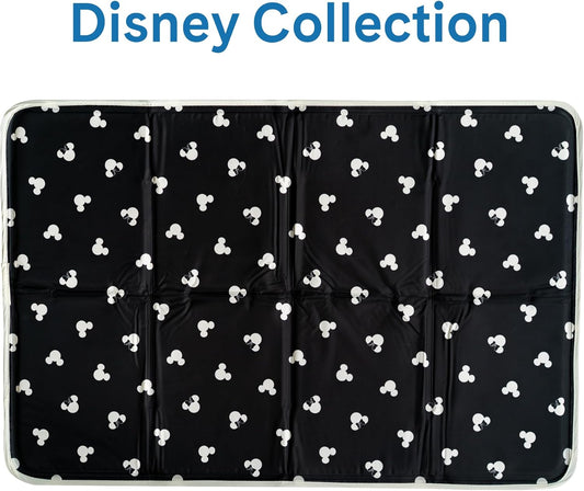 The Green Pet Shop Cool Pet Pad - Extra Small, Disney’s Mickey & Minnie Mouse - Self-Cooling, Pressure Activated Mat for Dogs & Cats from 0-8 lbs - Non-Toxic Gel, No Water Needed