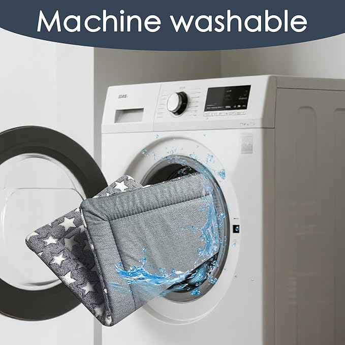 Dog Bed Mat for Crate, Soft Kennel Pad, Durable Comfort Mat for Dogs and Cats, Home and Crate Use (Gray, 18"*14"*1.5")