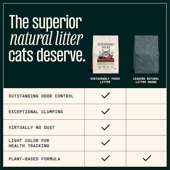 Cat Litter, Mixed-Grain Formula 10 lbs