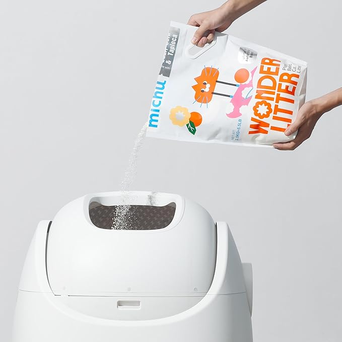 Tofu Cat Litter Natural Clumping Tofu Cat Litter 5.5lb/88oz 5 Scents (Ocean Fresh + Wonder Litter, 2 Pack)