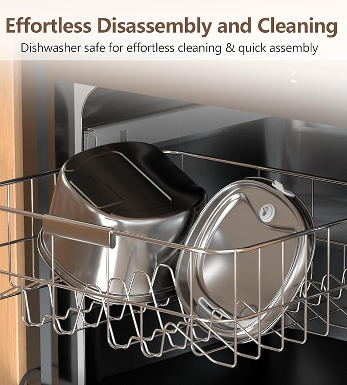 Cat Water Fountain Stainless Steel, 120 oz/3.5 L Pet Water Fountain for Cats Indoor, Automatic Cat Fountains for Drinking, Dog Water Fountain with Replacement Filters, Ultra-Quiet, Water Level Window