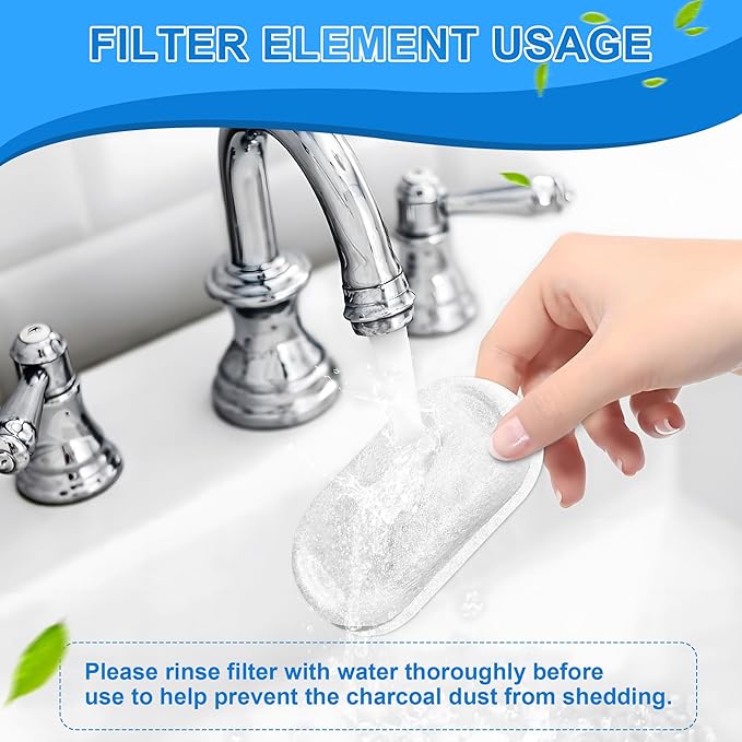 Cat Water Fountain Filters, 20Pack Cat Fountain Replacement Filters for Stainless Steel 108oz/3.2L& 67oz/2L adjustable Water Flow Pet Water Fountain,Dog Water Fountain Filters（10 Filters& 10 Sponges)