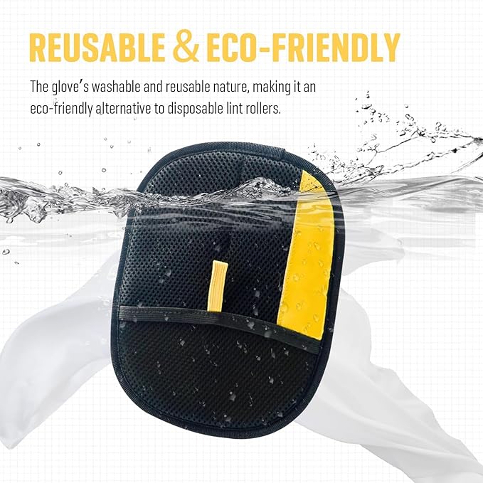 Pet Hair Removal Glove,Kivori Pet Grooming Gloves,Reusable Cat Dog Grooming Gloves Pets Hair for Dogs,Cats & Horse(2PCS)