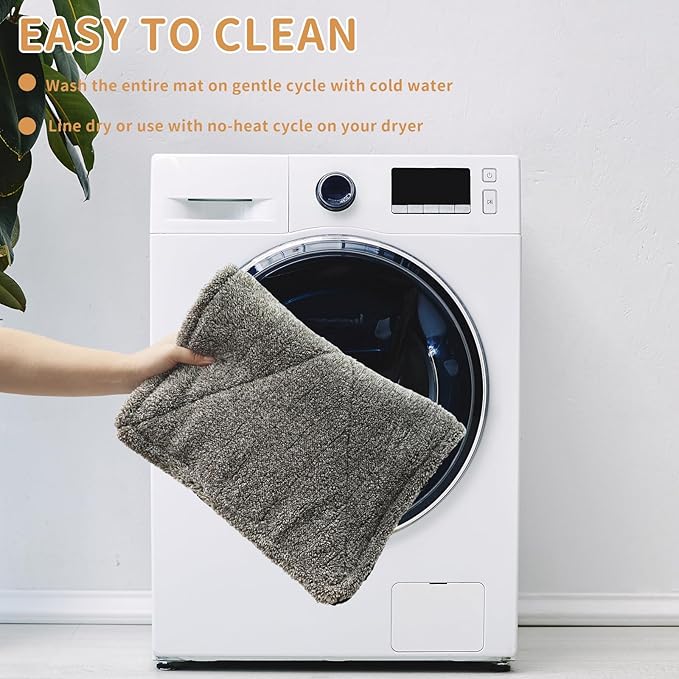 Self-Warming Cat Bed Pad, Self-Heating Cat Bed Mat Thermal Blanket for Indoor Cats & Small Dogs,30x20 inches