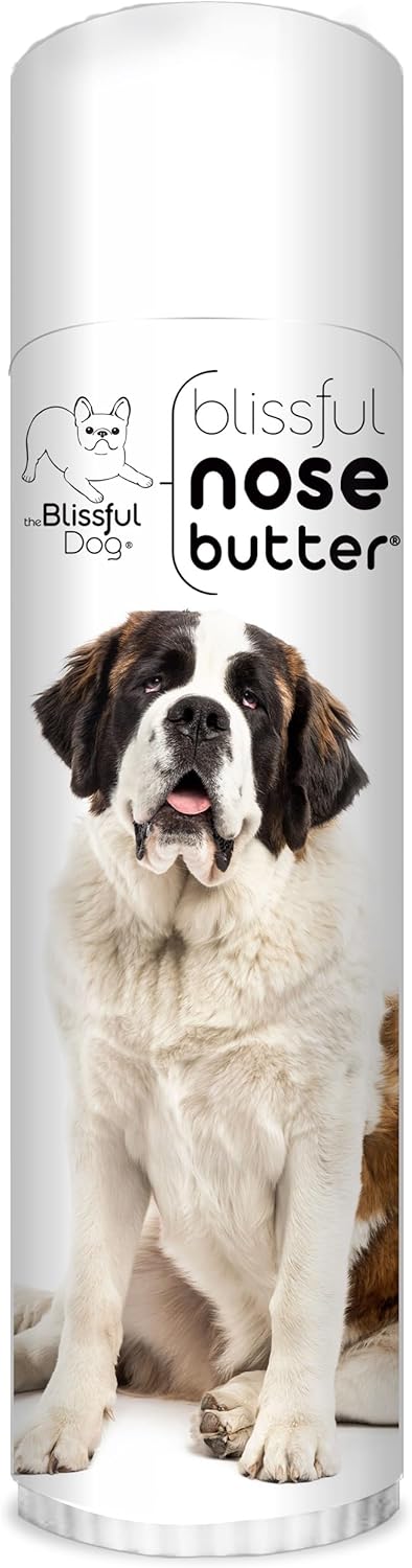 The Blissful Dog St. Bernard Unscented Nose Butter - Dog Nose Butter, 0.50 Ounce