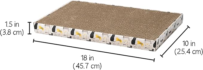 Kitty City XL Cat Scratchers (3-Pack, Novelty)