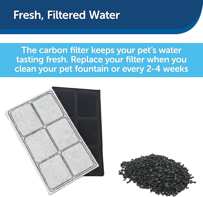 PetSafe Drinkwell Platinum Dog and Cat Water Fountain, Automatic Drinking Fountain for Pets, 168 Ounce,Grey