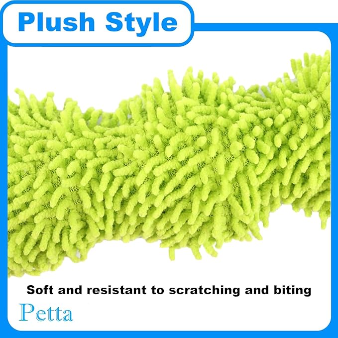 Big Green Caterpillar Cat Toys, Catnip Toy with Crinkle Gall Fruit for Interactive Cat, 1Pcs