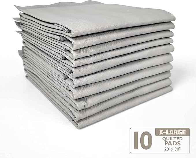 Four Paws Wee-Wee Cat Pee Pads, Disposable Litter Box Mats, Advanced Multi-Cat Odor Control, Fast Absorption Cat Box Pee Pads for Litter Tracking, 28" x 30", Unscented, 10 Count