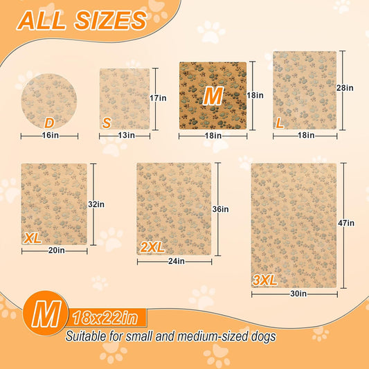 Cat Heating Pad，18×18 In Dog Heated Bed Smart Temperature Control Switch, Metal Protective Pipe Waterproof PVC Cat Beds For Indoor Cats With a Plush Cotton Cover，Heat Lamp For Puppies - Apricot