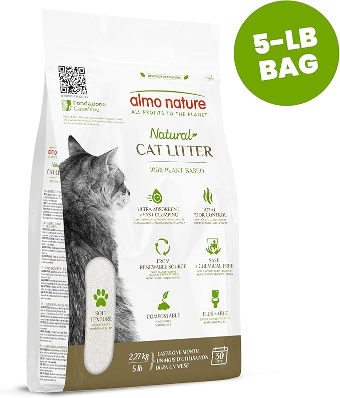 almo nature Cat Litter 2,27 Kg/5 lb (76)