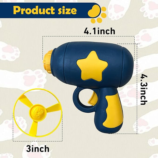 18 PCS Cat Fetch Toy with Colorful Flying Propellers Set, Cat Playing Tracking Interactive Toys for Kitten Chasing Training Hunting