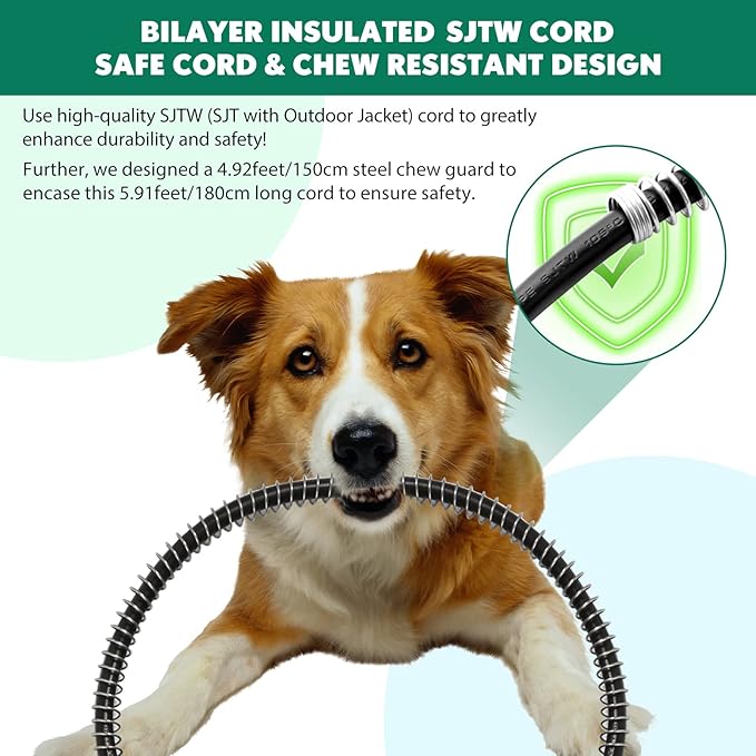 PETNF Outdoor Pet Heating Pads for Dog,Soft Electric Blanket Auto Temperature Control,Heated Mat for Dog House,Whelping Supply for Pregnant New Born Stray Feral Cat Puppy,Safe