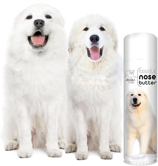 The Blissful Dog Great Pyrenees Unscented Nose Butter - Dog Nose Butter, 0.50 Ounce