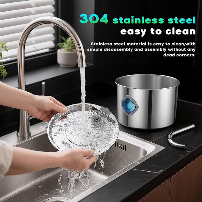 3.2L/108oz Stainless Steel Dog Water Fountain, Automatic Pet Water Bowl Dispenser with Quadruple Filtration (Dog/Cat Water Fountain Filter, 12 Filters + 4 Water Pump Cotton)