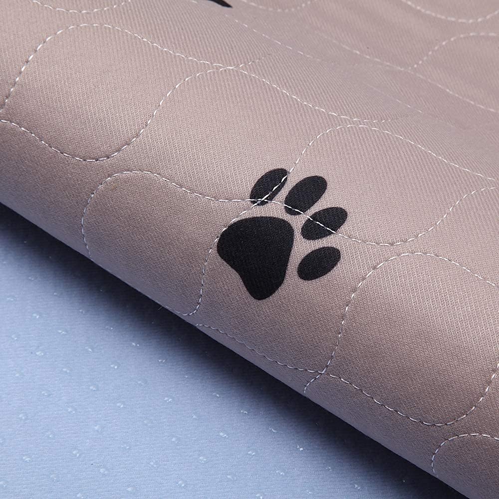 Washable Puppy Pads, Reusable Pet Training Pads - Large Dog Bed Mat, Waterproof & Super Absorbing