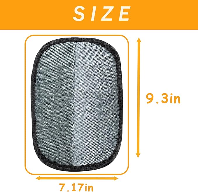 Pet Hair Remover Electrostatic Gloves for Cats Dogs 2025 Reusable Cat Hair Removal Glove, Static Electricity Pet Hair Remover for Couch, Carpet, Clothing, Car Seats (2Pcs)