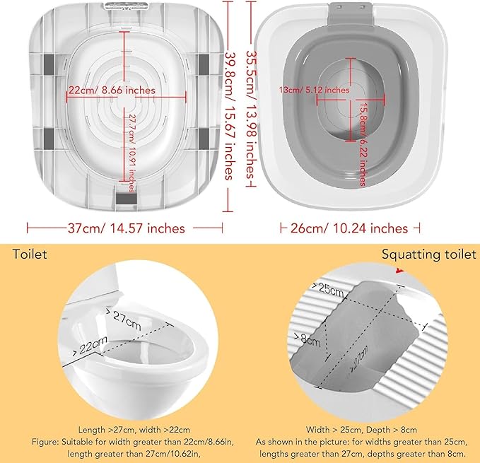 Universal Reusable Cat Toilet Trainer Kit - Detachable Design for Easy Cleaning | Home Pet Care Potty Training System with Litter Box Compatibility (Grey)